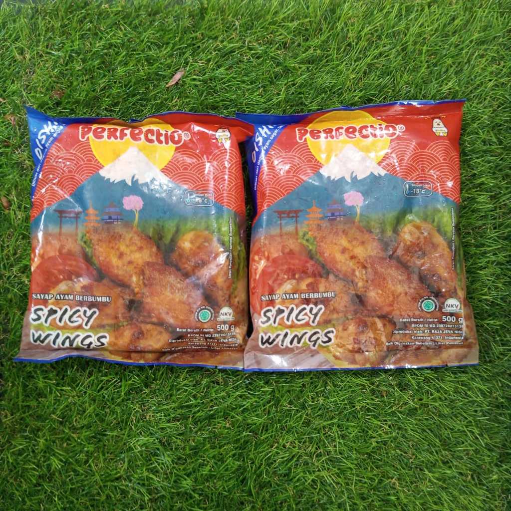 

Perfectio Spicy Wings 500 gram Frozen Food