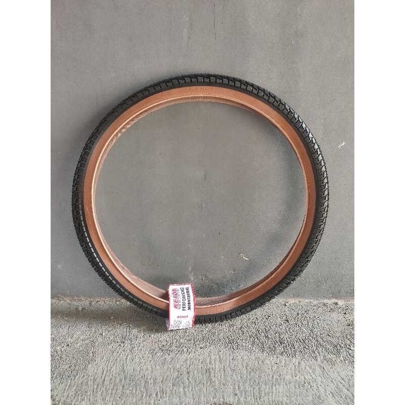 ban luar sepeda mtb 27.5 x 1.95 kenda K841 tan wall