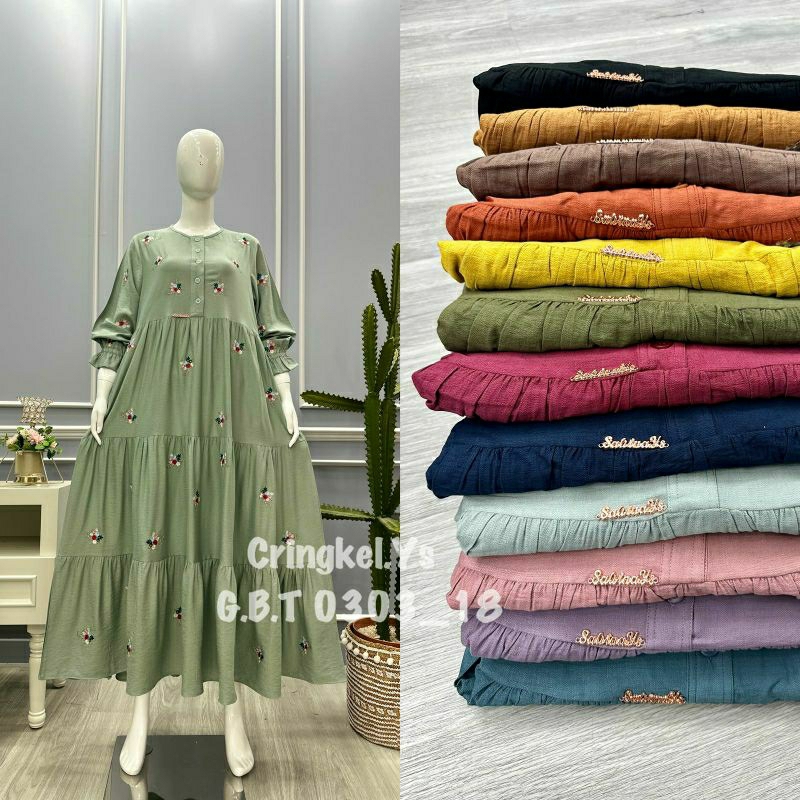 GAMIS BORDIR TABUR LD 105 PB 135 BY SALVINA Y.S