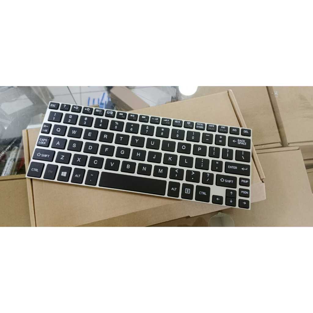 keyboard toshiba sattelie NB10 NB10A NB10-A NB10T-A NB15-A FRAMESILVER