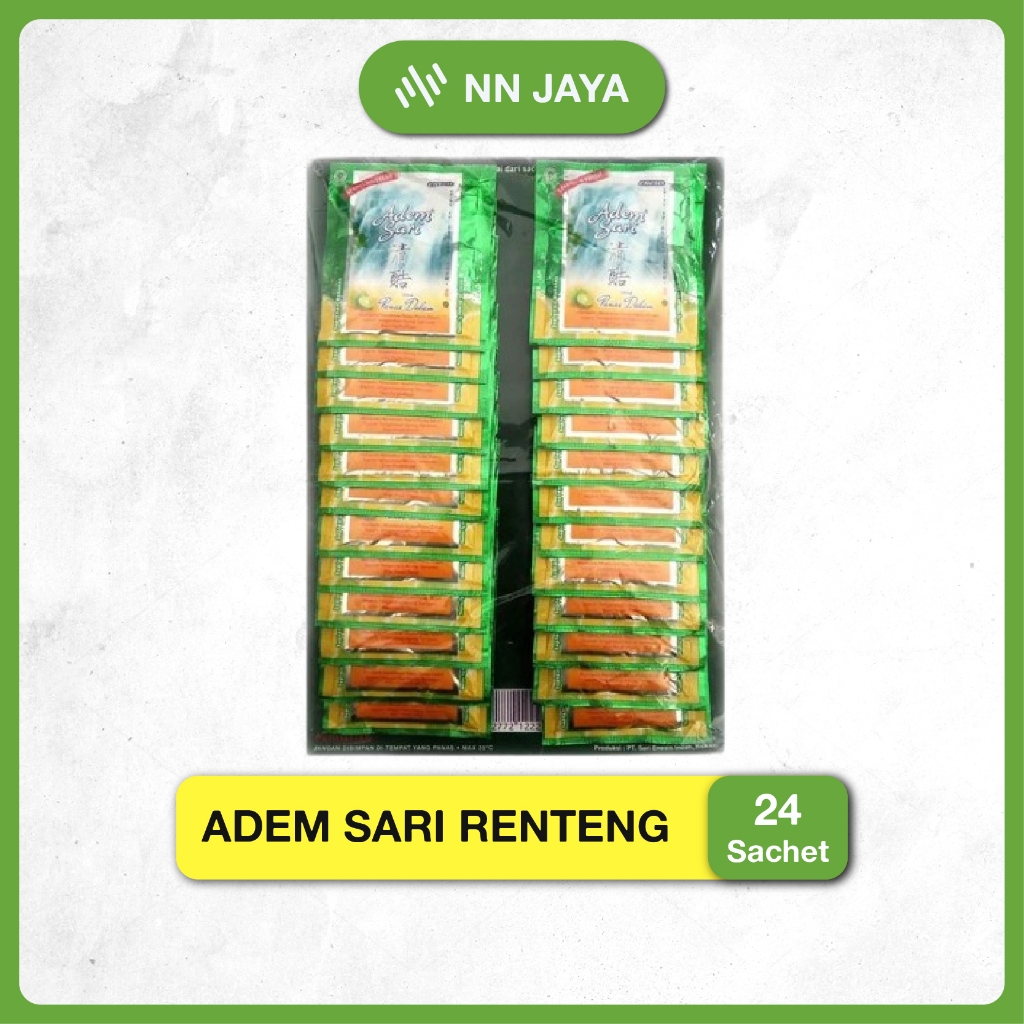 

Adem Sari Renteng 1 Pak Obat Panas Bubuk Isi 24 Sachet