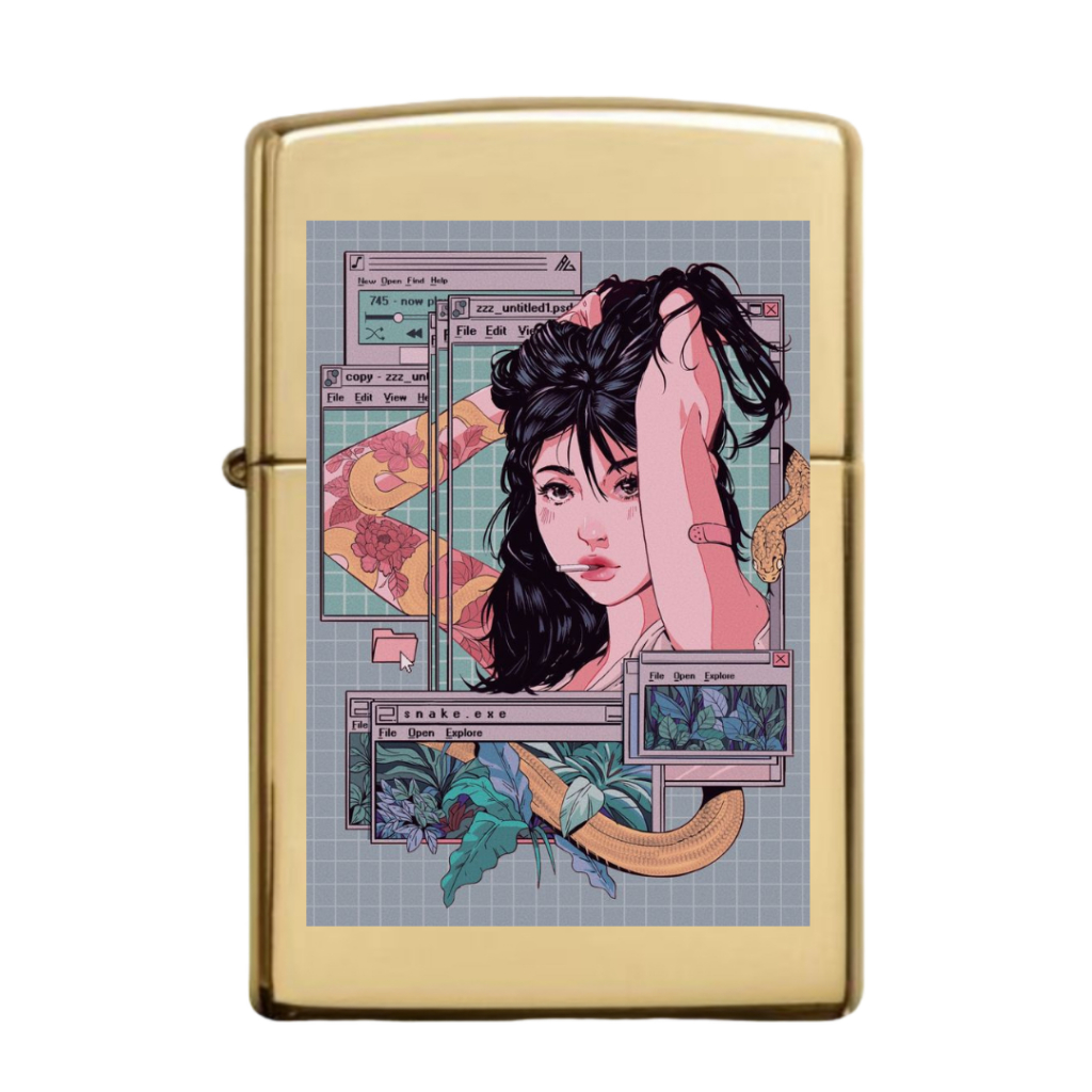 Korek Zippo Premium Custom | Gold Edition 07