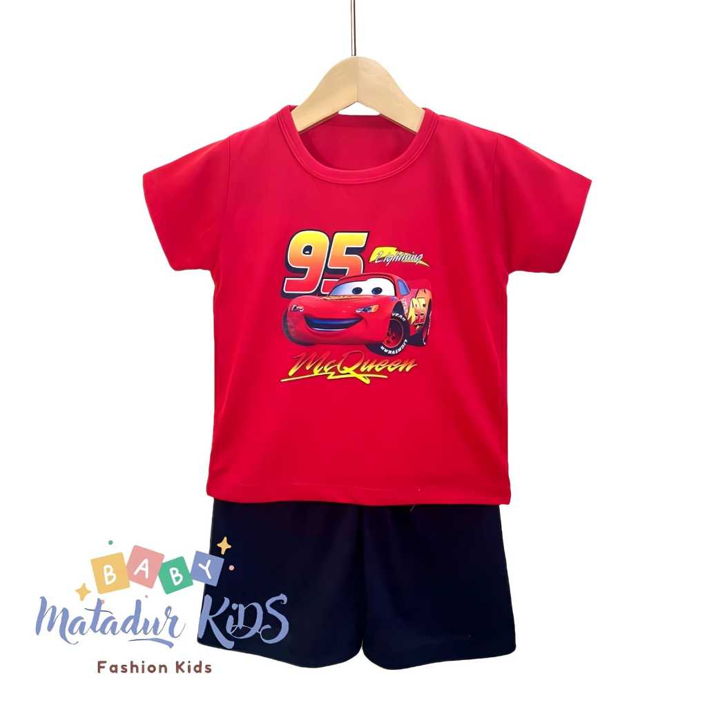 MATADUR -SETELAN ANAK COWOK 1-8 TAHUN -BAJU KAOS ANAK KECIL
