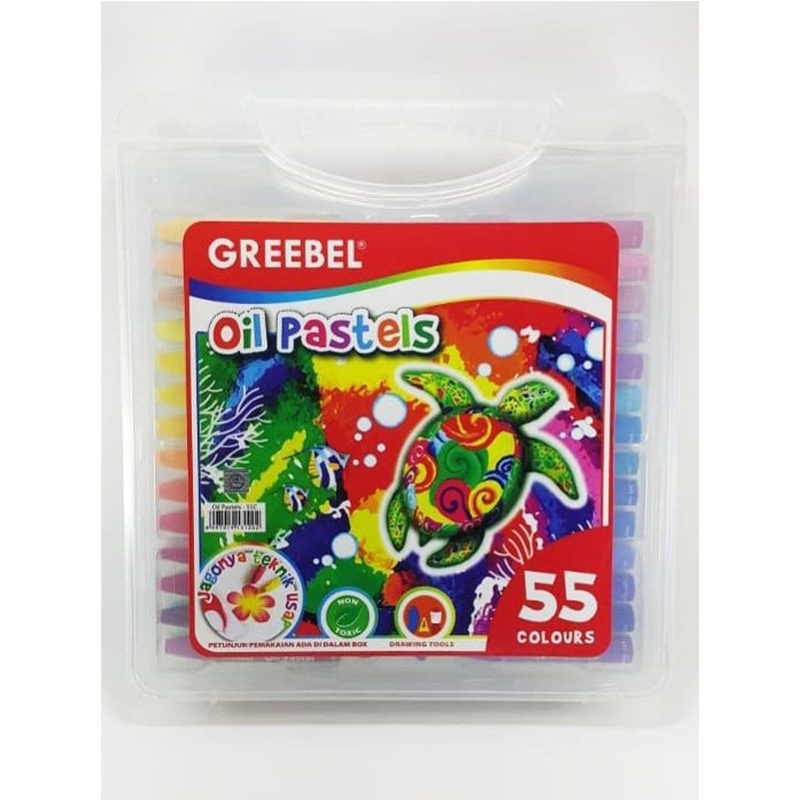 

Greebel Oil Pastels PP - 55 C ( 55 Warna )