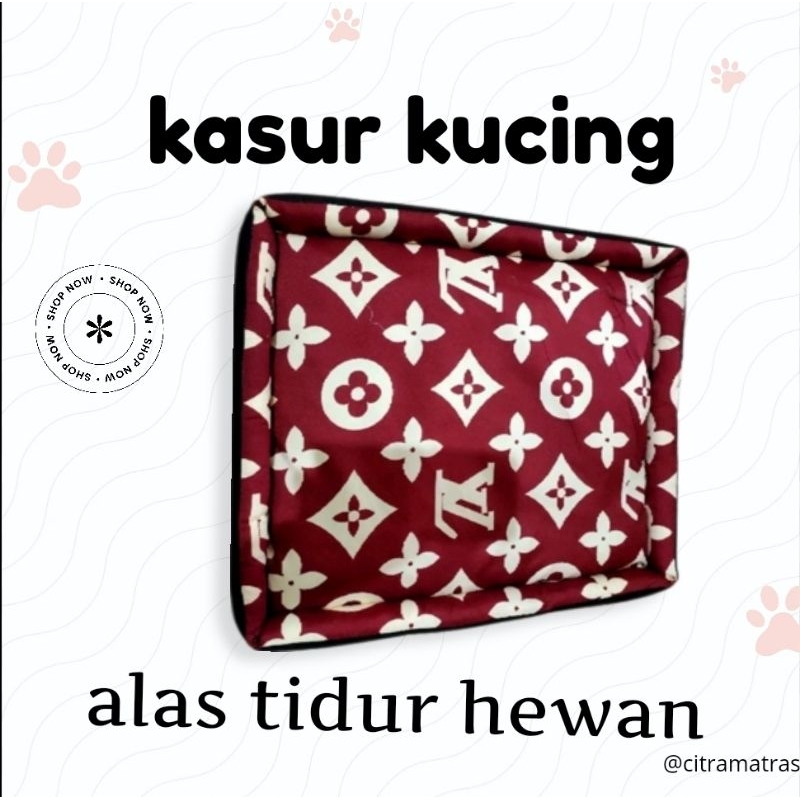 tempat tidue jucing Alas Hewan Kasur Kucing Anjing Super Lembut Termurah