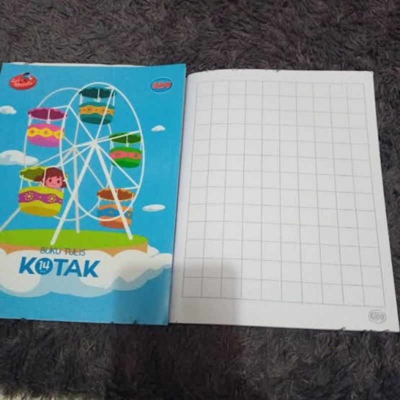 

buku tulis kotak besar SIDU sinar dunia isi 38 Lembar 1 pack isi 10 buku