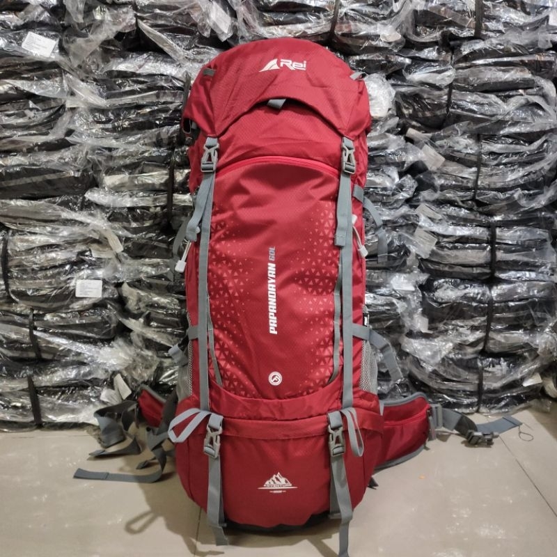 Carrier Rei Papandayan 60L Original+Raincover