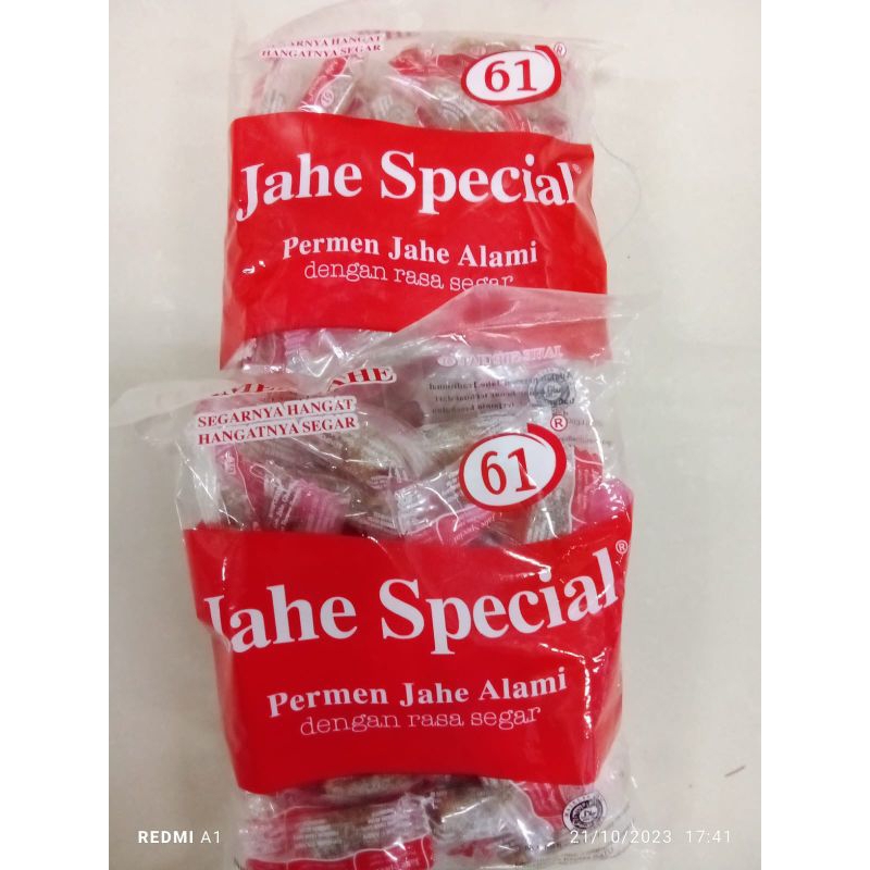 

Permen jahe special 61 125gr