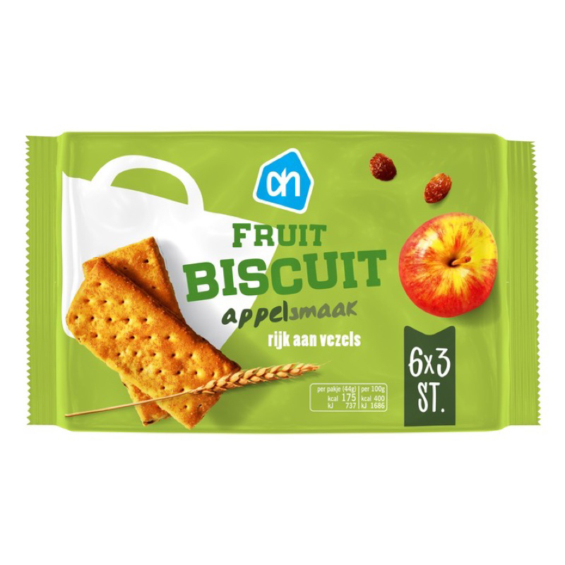 

AH Fruitbiscuit appelsmaak