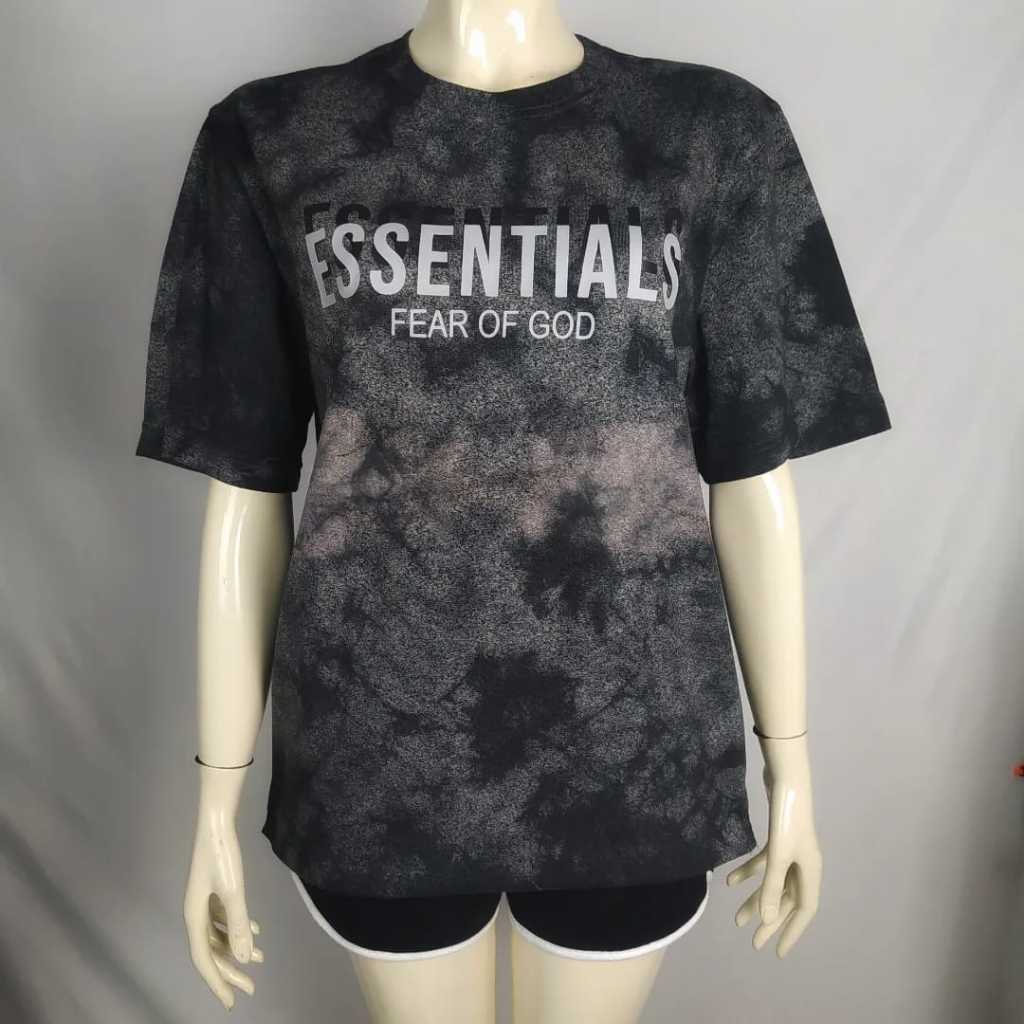tshirt essential fear of god FOG unisex Sand Wash | Kaos Premium Best Quality