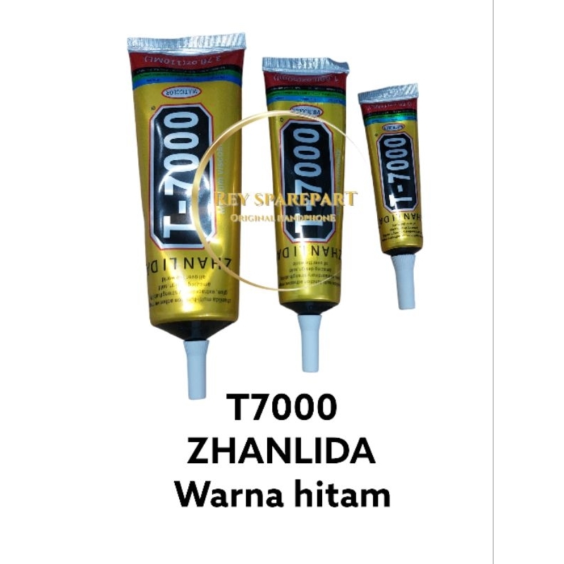 LEM LCD LAYAR T7000 PEREKAT LCD  WARNA HITAM 15ML - 50 ML - 110 ML KWALITAS BAGUS