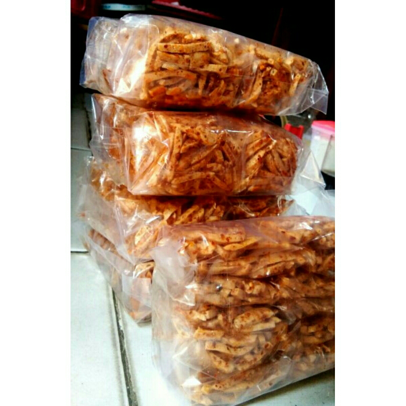 

Basreng Daun jeruk pedas [Harga Eceran seribuan] 1 Pak isi 12 pcs . . . .