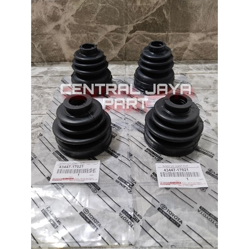 BOOT CV JOINT LUAR DALAM VIOS GEN 1 VIOS OLD 2003_2006 SET 4PC ORIGINAL