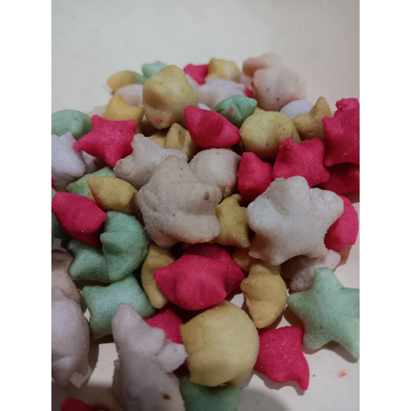 

PILUS BINTANG WARNA WARNI isi 250gr