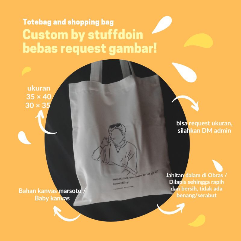 Totebag/Shopping Bag Custom by stuffdoin