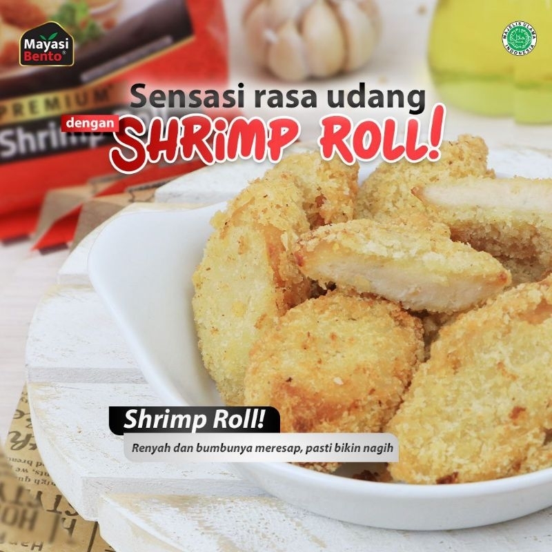 

[500 gr] Shrimp Roll Frozen Food Premium Mayasi Bento