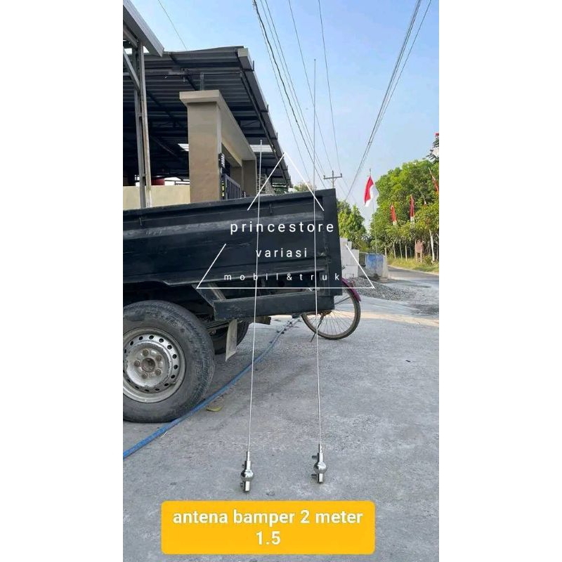 ANTENA BEMPER TRUK&PICKUP BAHAN Stenlis ANTI KARAT