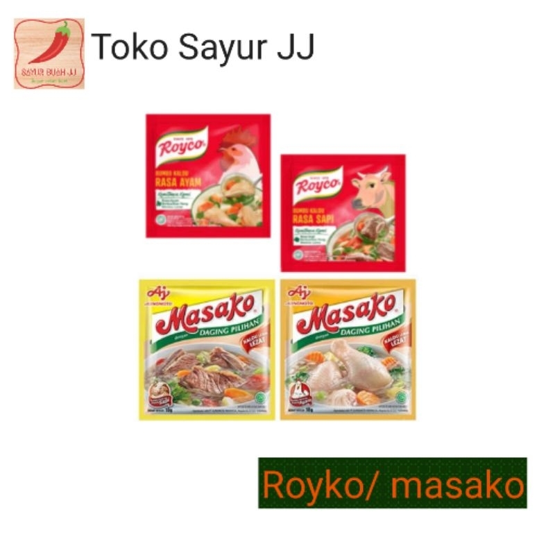 

KALDU PENYEDAP MASAKAN ROYKO MASAKO - TOKO SAYUR JJ PALEMBANG