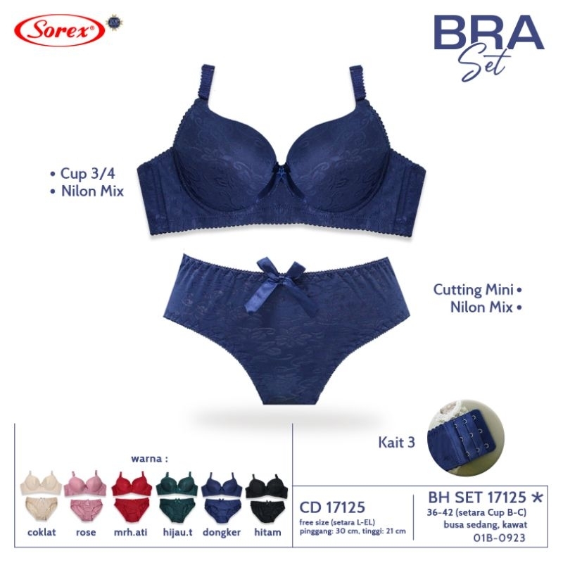 BRA SET SOREX 17125 BH SET CD