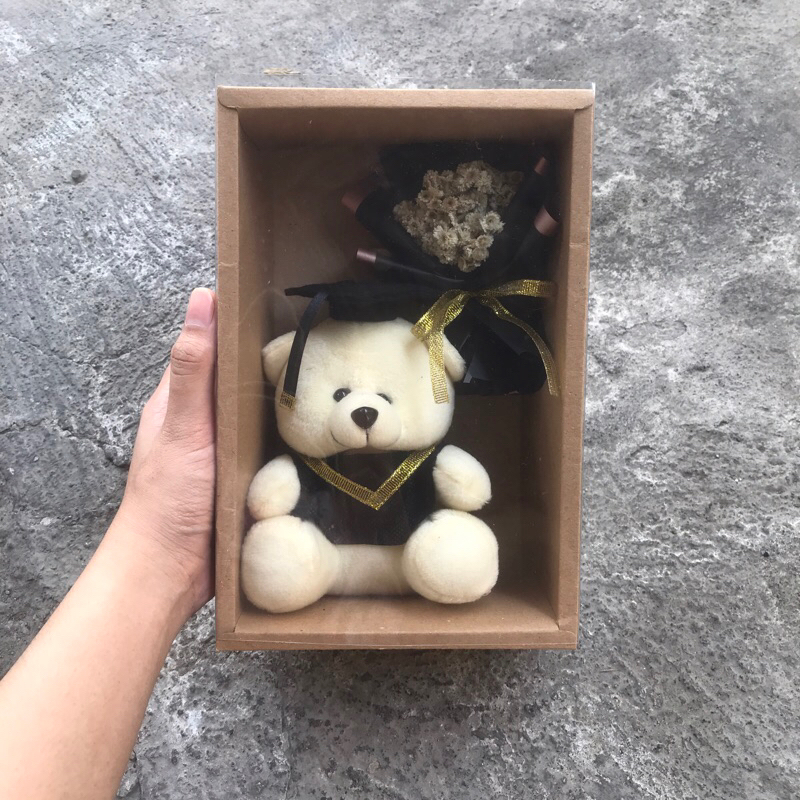 Flower box  |  gift box (model 2 )| buket bunga | buket bunga wisuda | buket bunga box | gift wisuda