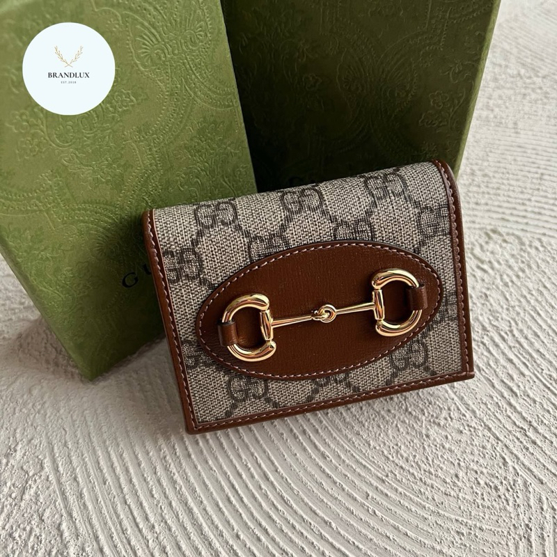 Gucci horsebit 1955 compact wallet