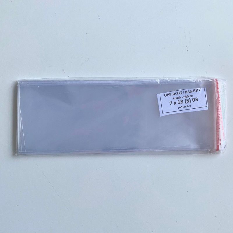 Plastik OPP Seal Lem 7x15 15x18