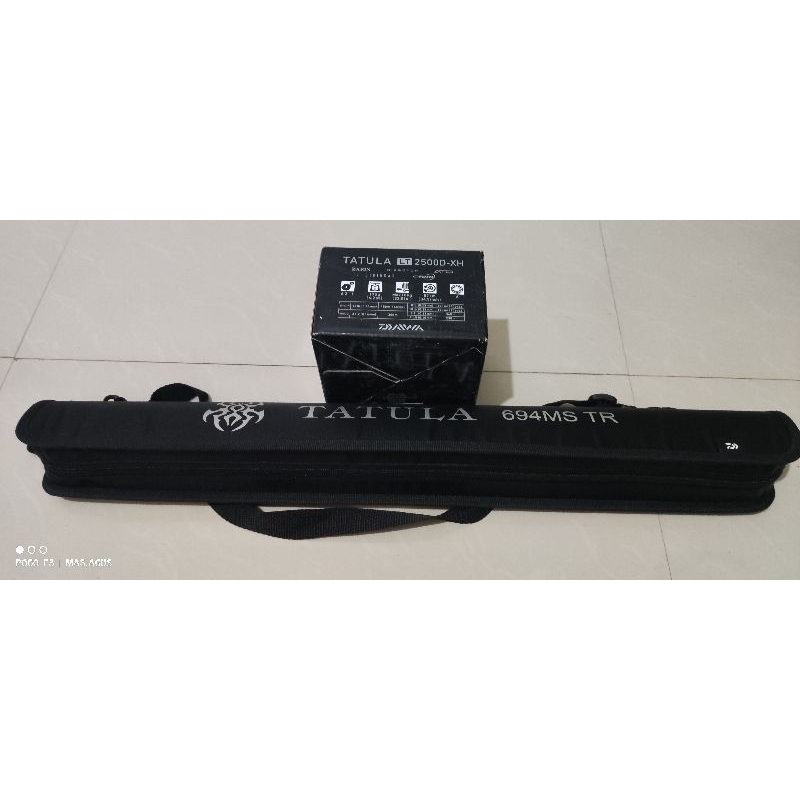 Daiwa Tatula 694MS TR dan Reels Daiwa Tatula LT 250D-XH