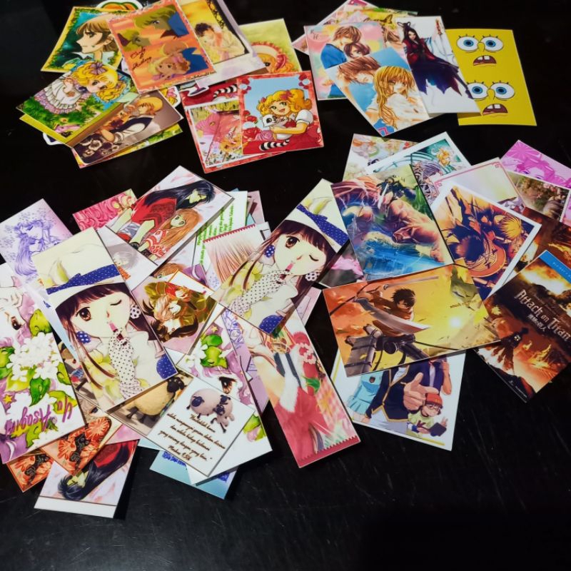 

Murah Super Sale Pembatas Buku Bookmark Anime Random