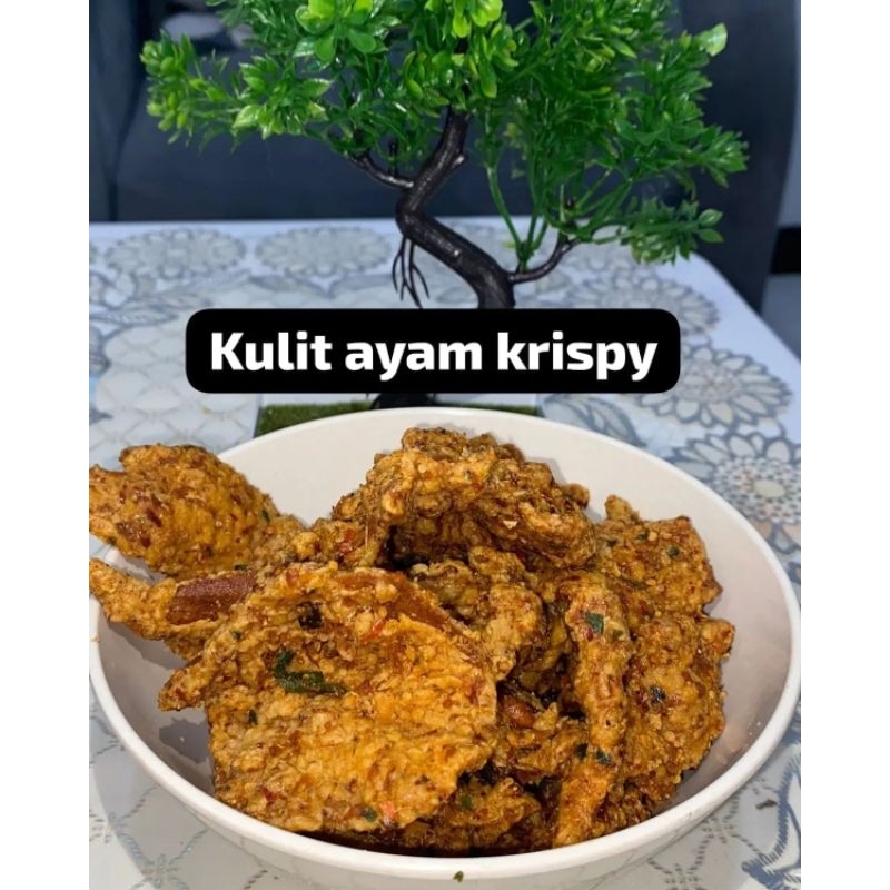 

Kulit ayam krispy pedas & Original 250 g