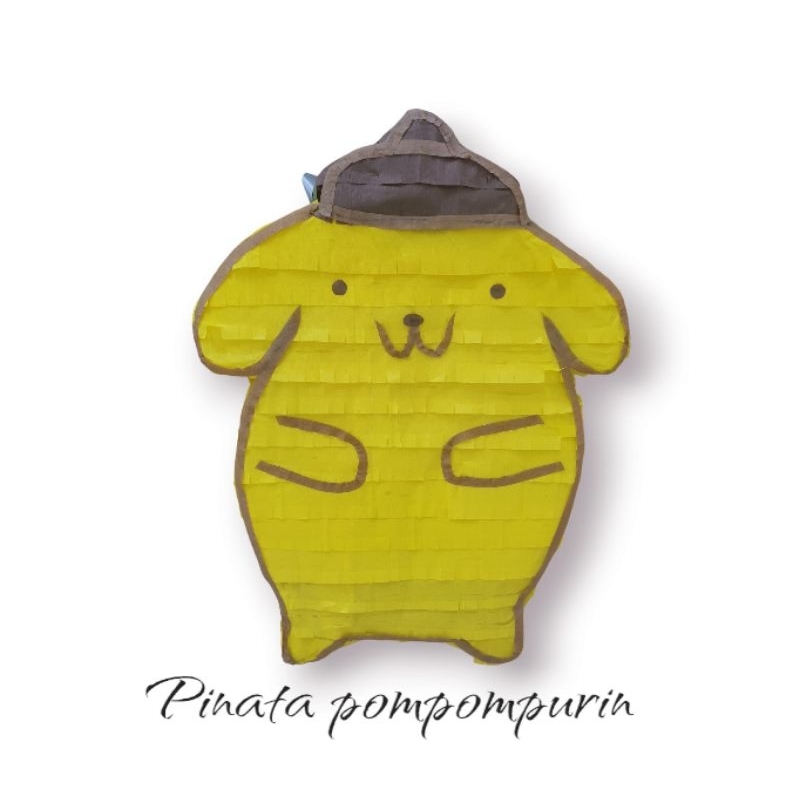 pinata pompompurin/pinata custom ulang tahun/pinata ulang tahun/pinata pukul