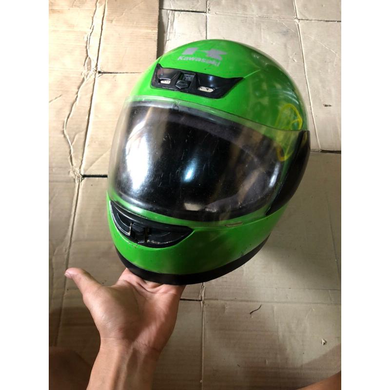 helm Kawasaki ninja bekas original