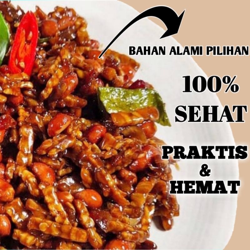 

Kering Tempe Teri Pedas Manis 250g,150g 09