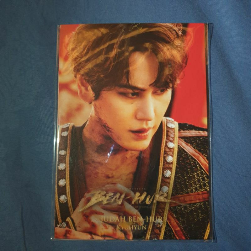 [READY STOCK] Musical Benhur Official Postcard Super Junior Kyuhyun
