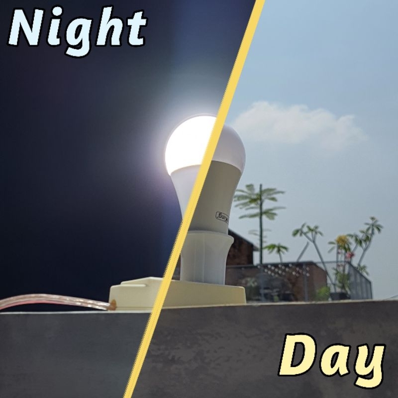 Lampu siang mati malam nyala