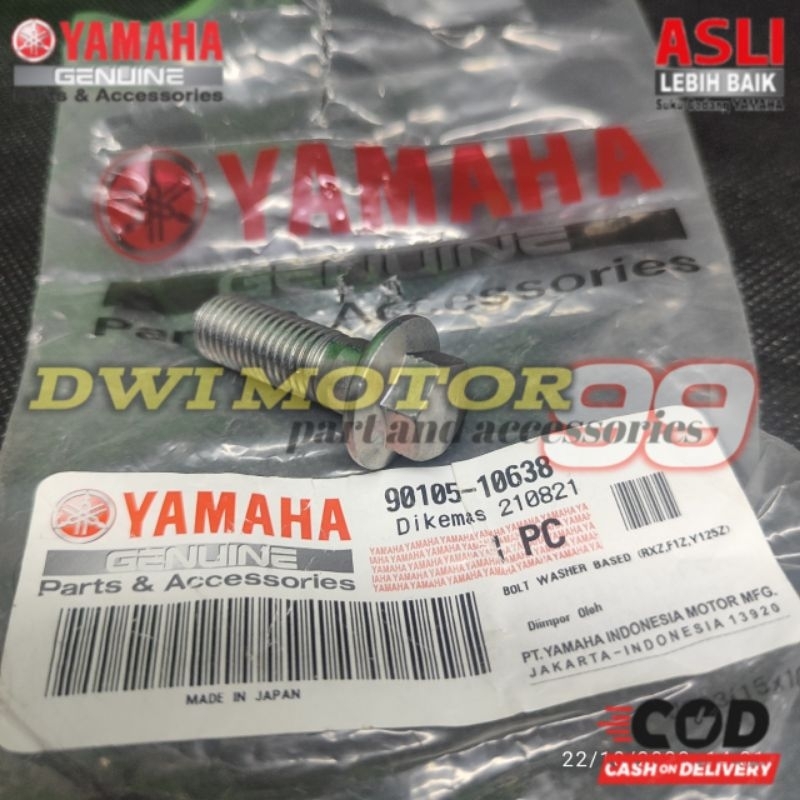 BAUT KALIPER CAKRAM DEPAN PISTON 1 JAPAN  FIZ RX KING COBRA Y125Z ORIGINAL