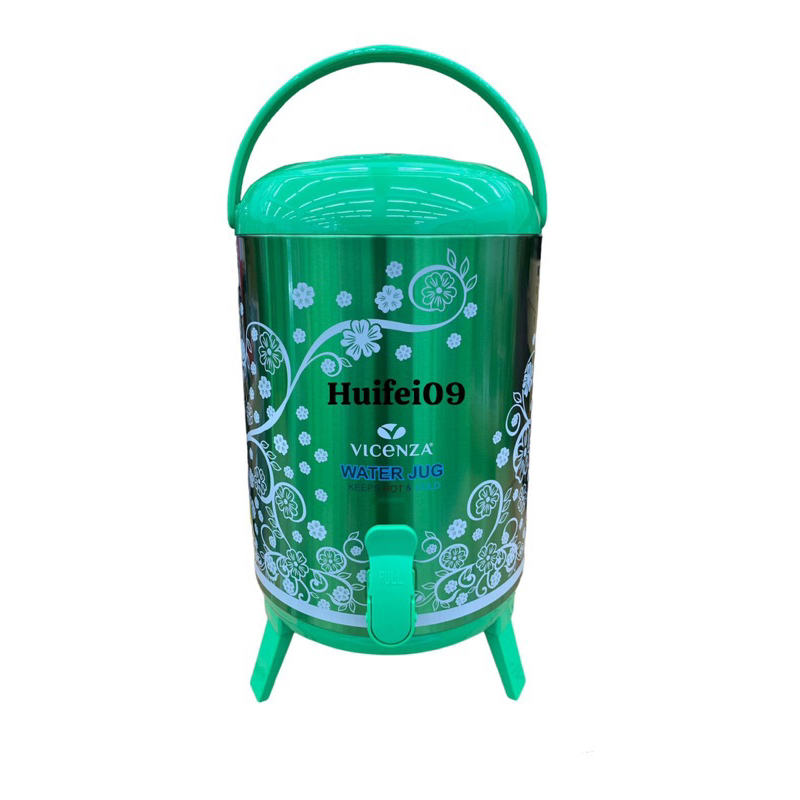 TERMOS DISPENSER WATER JUG 9,5L VICENZA HIJAU WATER JUG TERMURAH VICENZA