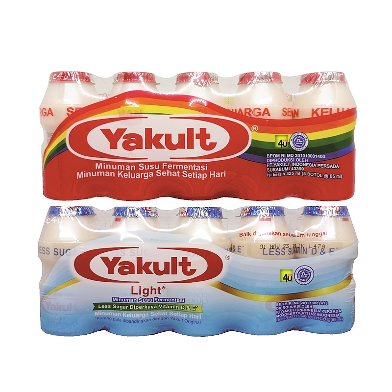 

Yakult - Minuman Susu Fermentasi - PACK isi 5 pcs