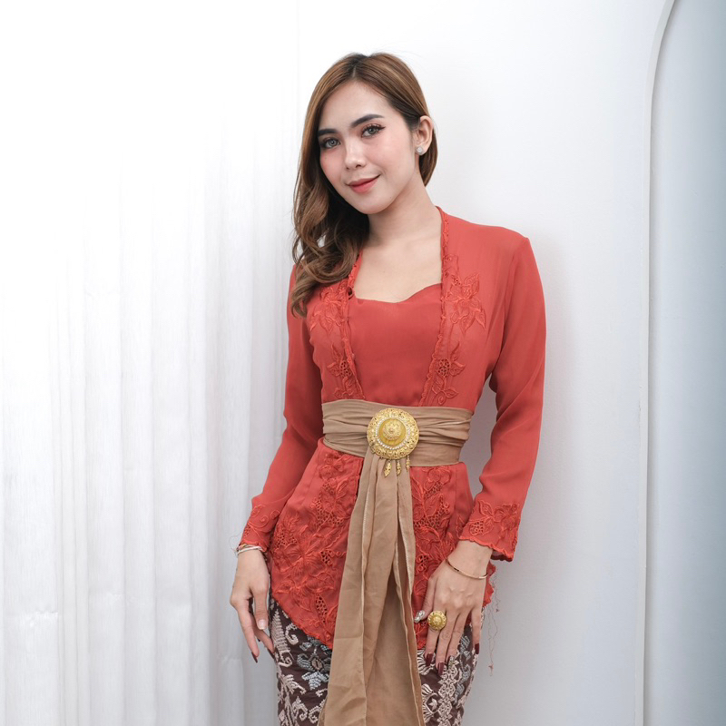 KEBAYA JADI BORDIR - ANEKA MACAM KEBAYA JADI BORDIR BALI - kebaya bordir sabrina - kebaya bordir mur