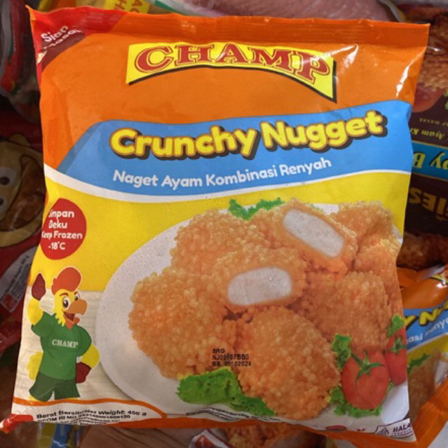 

Champ Crunchy Nugget 450gr