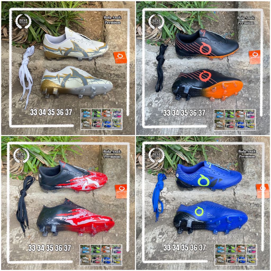 Sepatu Bola Anak Anak Ortuseight Model Terbaru Kualitas Terbaik Sepatu Bola Anak TK SD SMP Ortus Mur
