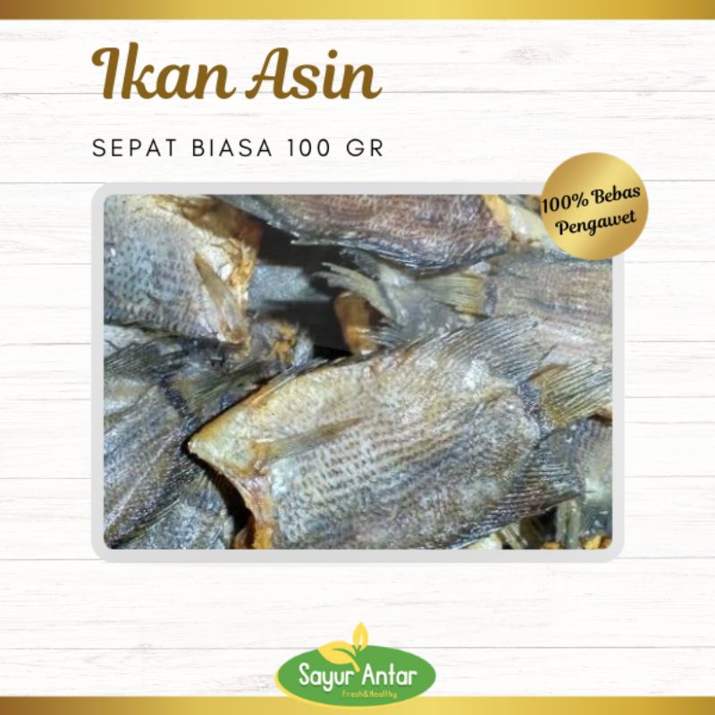 

Asin Sepat Biasa 100 gr | Sayur.Antar | Free Ongkir Bandung Cimahi