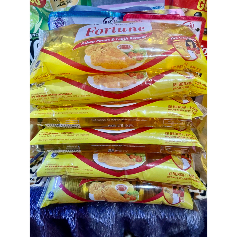 

Minyak goreng fortune bantal 500 ml