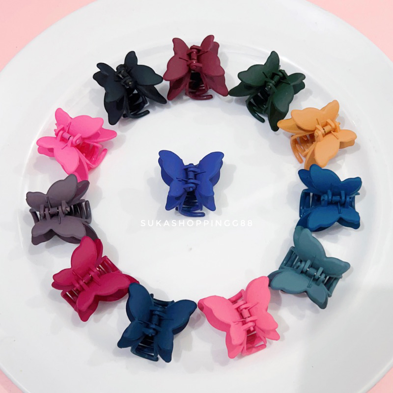 Jepit Rambut Kupu-kupu 3,5cm