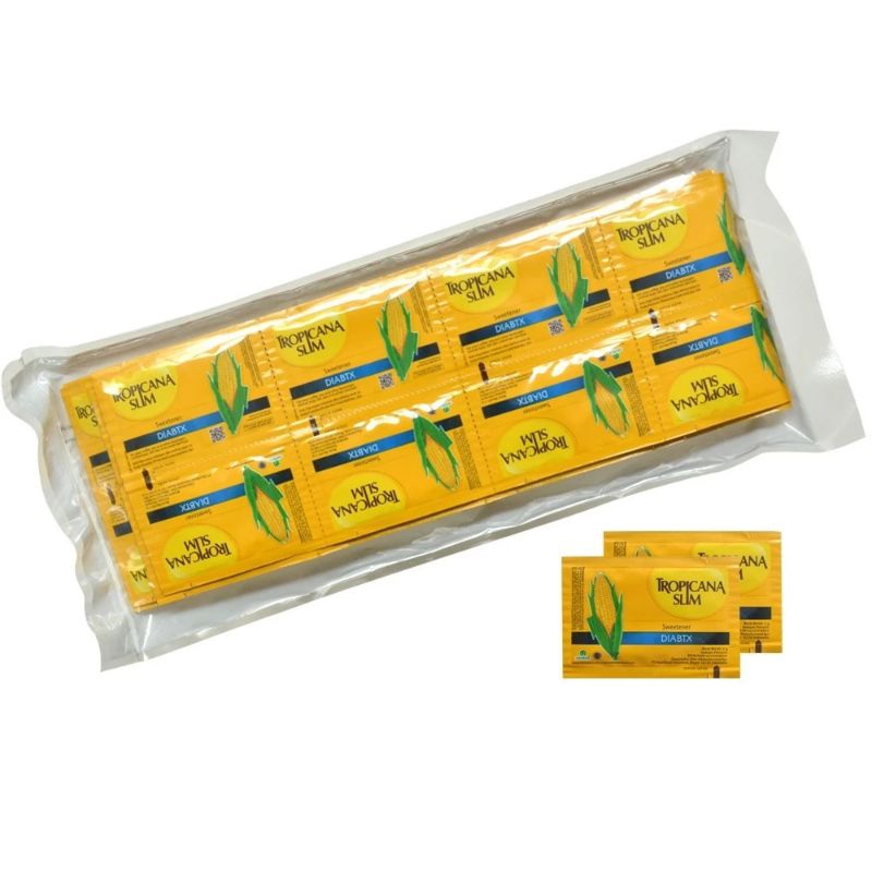 

Tropicana Slim Diabtx Hanger (1hanger 80sachet ) Tropicana Slim Diabtx Sweetener - Gula Jagung Gula Tropicana Pemanis Rendah Kalori Gula Diabetes Pengganti Gula Pemanis