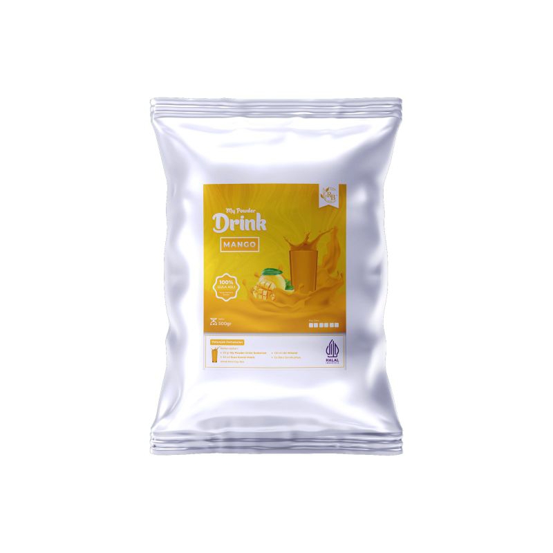 

Bubuk Minuman Rasa Mango Kemasan 1 Kg Dengan Gula