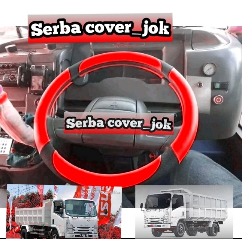 sarung setir mobil Isuzu truk giga sarung setir truk elf giga cover setir mobil Isuzu elf