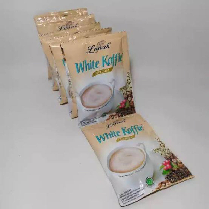 

KOPI LUWAK WHITE KOFFIE 10 sachet x 20 gram