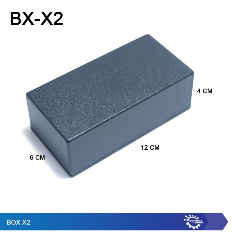 AEBDG BOX PROJECT X2 MULTI FUNGSI BOX KOTAK KX2 - Box Hitam Kotak Plastik X2 / Box Multi Plastik Hit