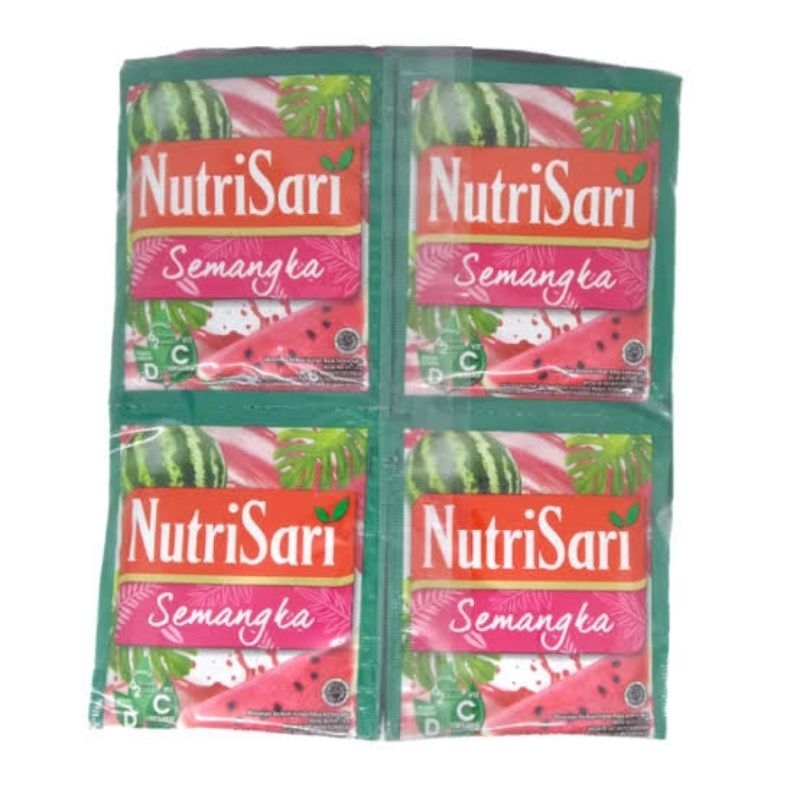 

NutriSari Minuman Serbuk Rasa Semangka 1 Renceng isi 10 sachet