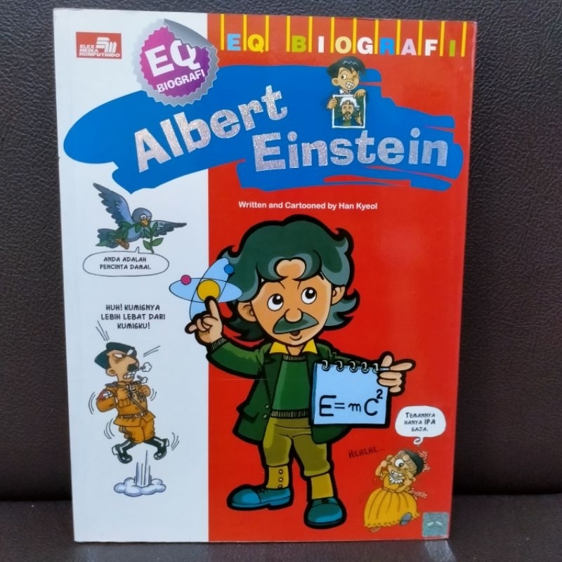 [ID241] Buku Komik EQ Biografi Series - Albert Einstein